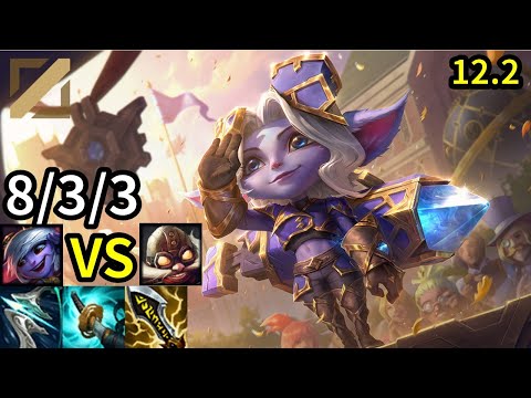 Tristana Mid vs Corki - KR Grandmaster | Patch 12.2