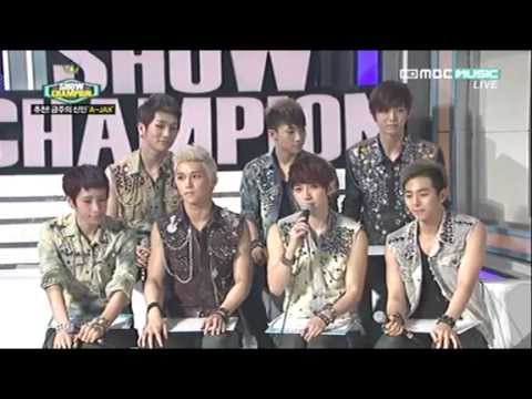 [Talk] 120605 A-JAX Cut @ MBC Show Champion !