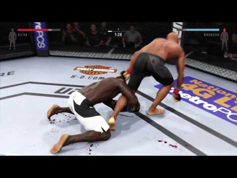 UFC® 208 Silva vs. Brunson Knockout