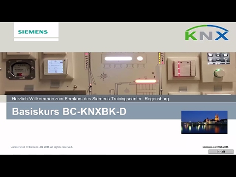 Siemens KNX Basiskurs - Kapitel 1 - Einführung