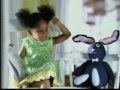 Downy Little Girl And Her Toy Rabbit 2004