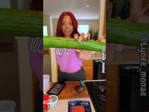 Trying VIRAL TikTok cucumber salad