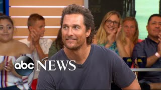 Matthew McConaughey reveals biblical inspiration for son Levi's name