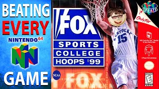 Beating EVERY N64 Game - Fox Sports College Hoops '99 (231/394)