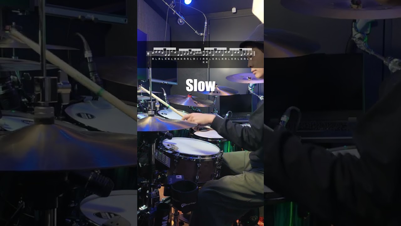 Chops - Drum Fill lesson🥁 #drums #drummer #lesson #chops #shorts