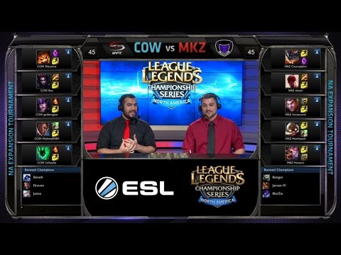 NA LCS Expansion COW vs MKZ Game 1 Highlights