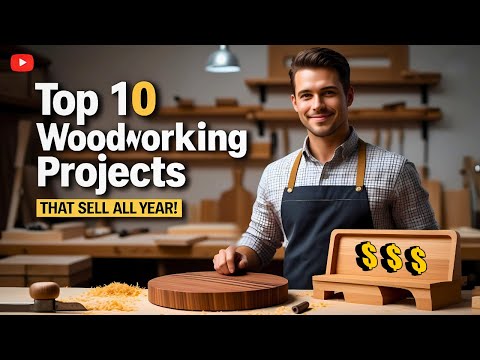 10 Best Woodworking Projects That Sell Year-Round!