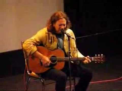 Eddie Vedder 'Here's to the State of George W ' Sep 11, 2007