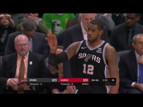 LaMarcus Aldridge 32 points Highlights vs Atlanta Hawks 3.6.2019