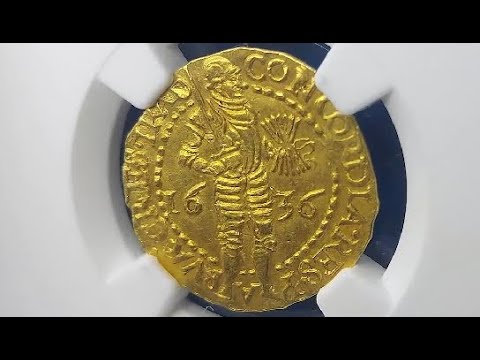 1636 Netherlands Gold Ducat of Utrecht