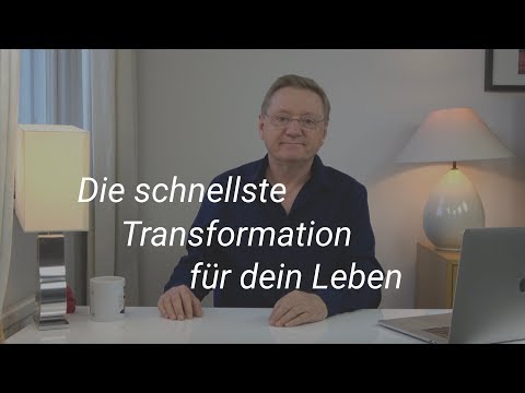 The fastest transformation for your life