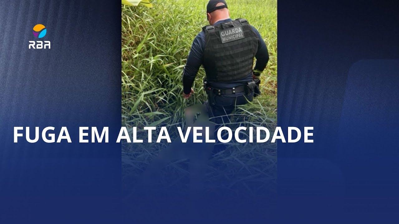 Fuga pela BR-470 termina em prisão por tráfico