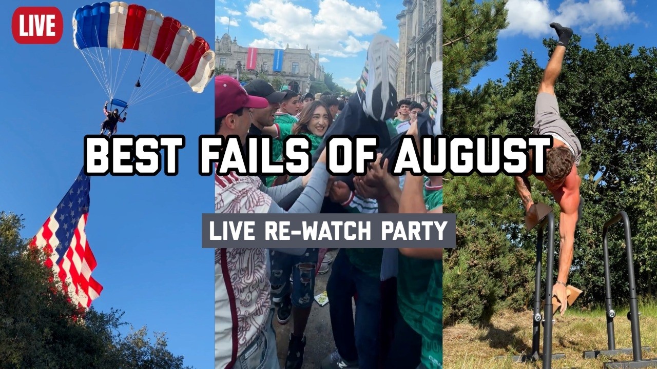1 Hour of August's Best Fails & Mistakes 🤣
