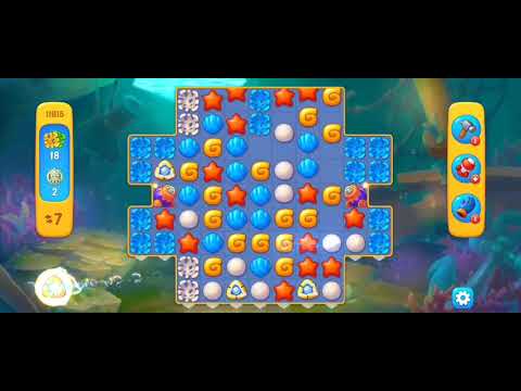 Fishdom Easy Level 11615 (with ingame lightning booster) @choraelmin