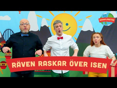 Kompisbandet - Räven raskar över isen