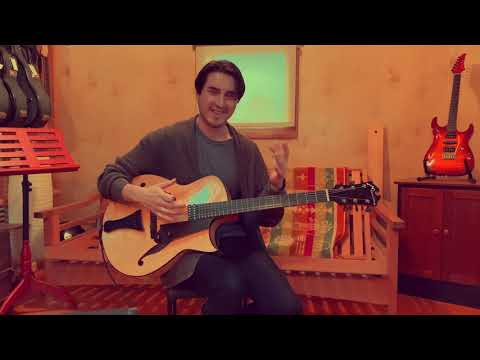 Mike Moreno talks about Marchione Guitars / 16" Modern Archtop Model #1