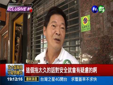 鷹架是大違建! 大樓拉皮藏危機