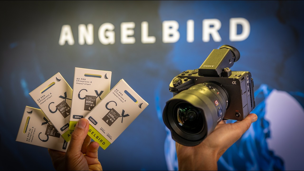 Angelbird AV PRO CFexpress Type A v4 Explained &ndash; Up to 1.6TB & Roman Rabitsch on the Storage Crisis - YouTube