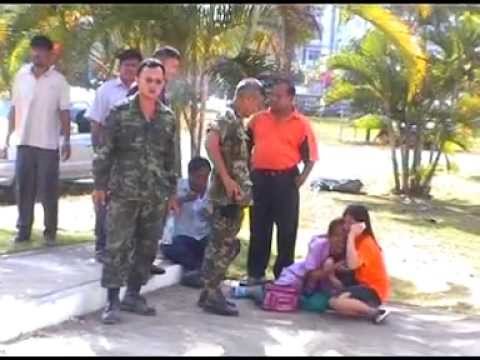 GRAPHIC FOOTAGE: 2004 Tsunami - Thailand PART 2