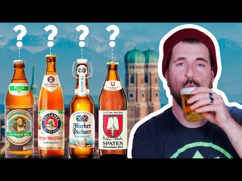 Schmecken alle BIERE gleich? | Münchner probiert alle Münchner Biere