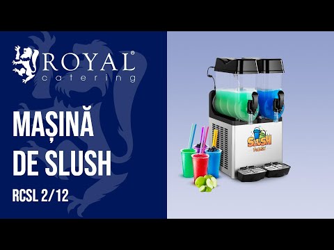 video - Mașină de Slush - 2 x 12 litri