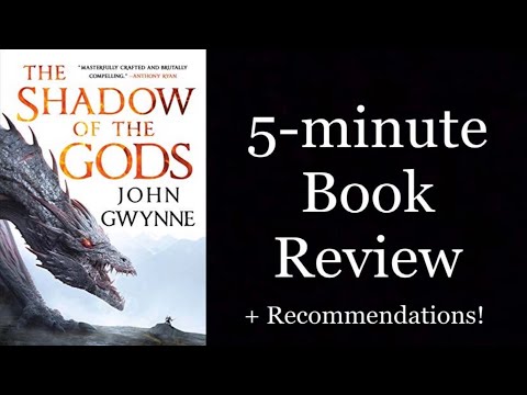 The Shadow of the Gods (no spoilers) | 5-Minute Book Review + Recommendations!