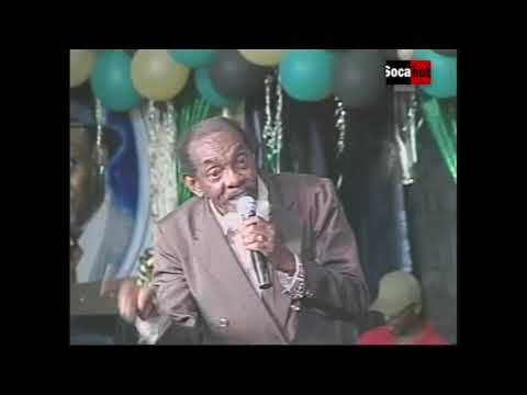 Chalkdust performing How's Dat & lady Kamla at Kalypso Revue 2012 Trinidad & Tobago old Calypso 2012