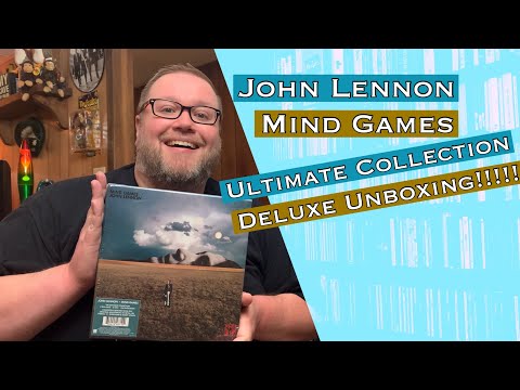 John Lennon Mind Games Ultimate Collection Deluxe Box Unboxing!!!!