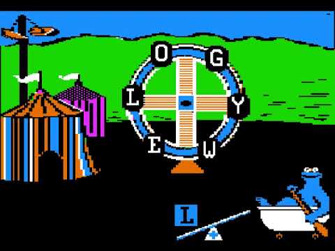 Sesame Street Letter-Go-Round Music - Apple II