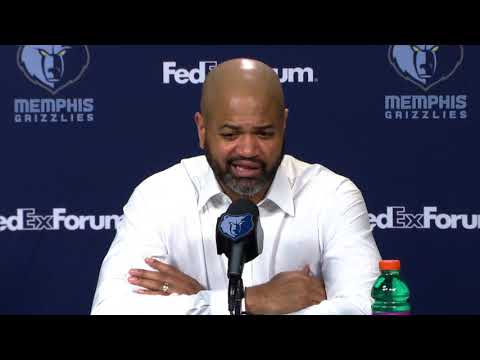MEMvSAS: Grizzlies postgame press conference - 1/9/19