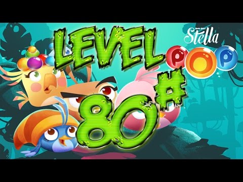 Let's Play Angry Birds Pop - Level 80 Walkthrough