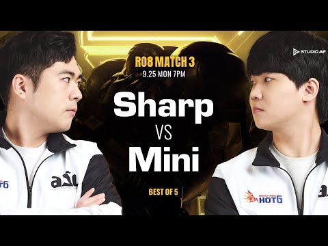 [ENG] ASL S16 Ro.8 Match 3 (Sharp vs Mini) - ASL English (StarCastTV English)
