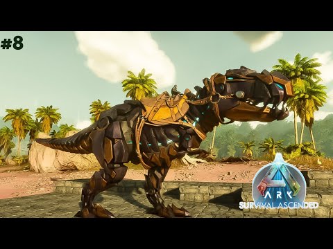 New Tek Rex in Amazing  | How to Tame tek Rex in ark Ascended | Ark Survival ascended Hindi EP.8
