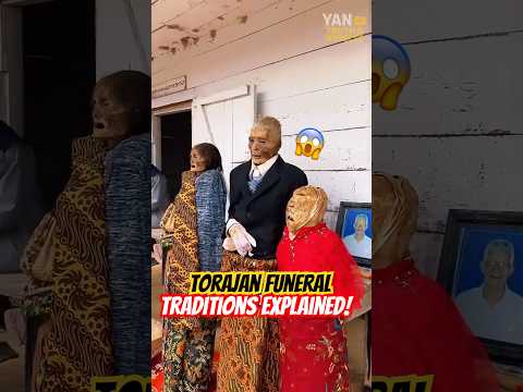 Torajan funeral traditions explained ⁉️😱 #yosho