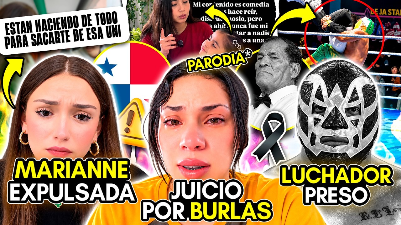 INFLUENCER a JUICIO por BURLAS a SU HIJA! MARIANNE en POLÉMICA! LUCHADOR a PRISIÓN! ALERTA PANAMÁ!
