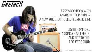 Video thumbnail for Gretsch G5435T Electromatic Pro Jet Bigsby Electric Guitar by grapevineguitarworks