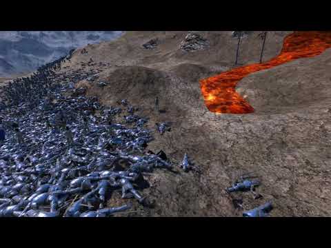 100 ELV ARCHERS vs 15000 Knights - Ultimate Epic Battle Simulator