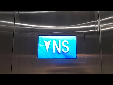 KONE MOD: MontgomeryKONE Vector Hydraulic Elevator at Douglas College - New Westminster BC