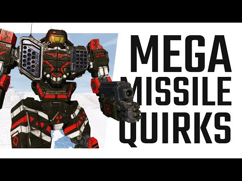 Mega Missile Quirks - Trebuchet Build - Mechwarrior Online The Daily Dose #1370