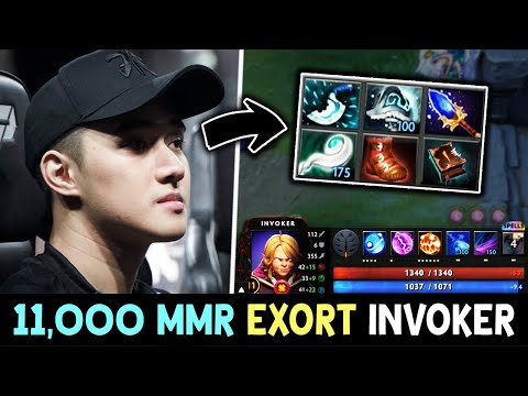 How 11,000 MMR play INVOKER? - ABED Exort-Quas Classic INVOKER is back!!! - SUPER FAST HANDS! DOTA 2