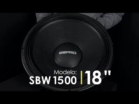 Nuevo SUBWOOFER SBW 1500 18" / SBPRO Audio Profesional