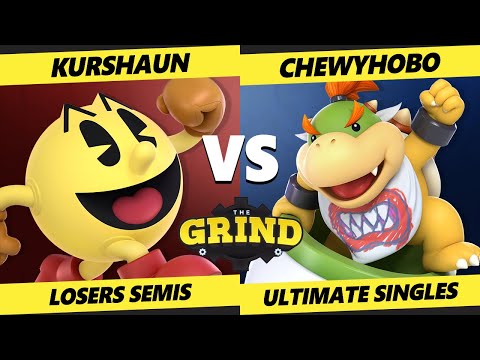 The Grind 251 Losers Semis - Kurshaun (Pac-Man) Vs. ChewyHobo (Bowser Jr) Smash Ultimate - SSBU