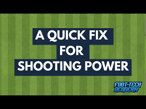 Verbessere die Schusskraft deines Kindes mit dieser Übung