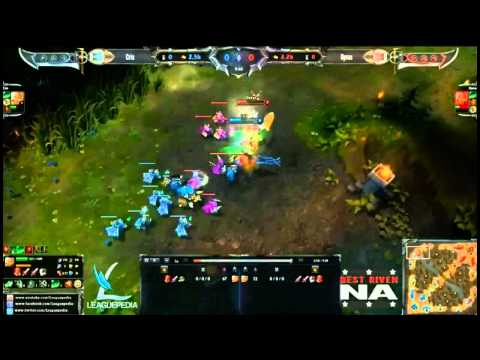 Dyrus Vs Cris That Bait)   Best Riven NA Charity Tournament   Fan Made HLs