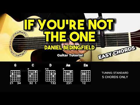 If you're not the one - Daniel Bedingfield