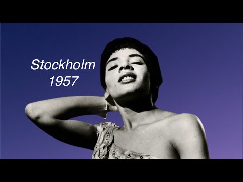 Dame Shirley Bassey Archive 2021: Stockholm 1957.   HD 1080p