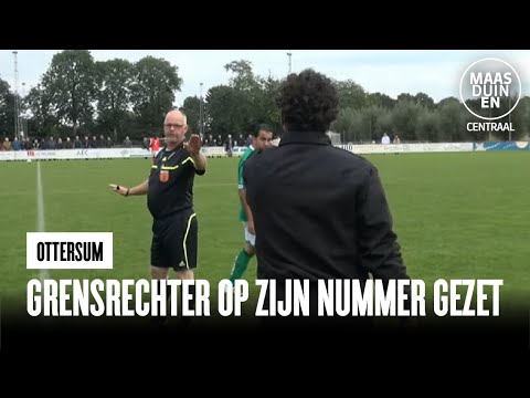 Grensrechter op zijn nummer gezet door scheids