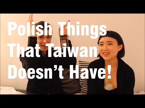 波蘭有而臺灣沒有的東西! (Things Poland has but Taiwan doesn't!)