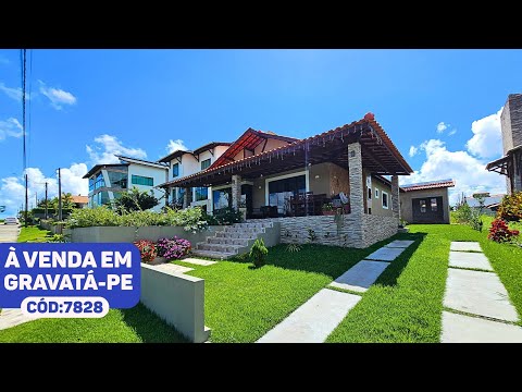 CASA À VENDA EM CONDOMÍNIO FECHADO CHÃ GRANDE-PE #imobiliaria 