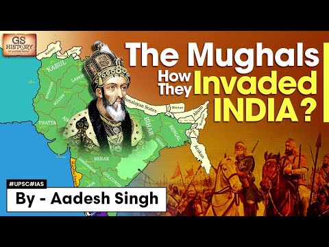 How did the Mughals invade India?| Babur Path to Establishing the Mughal Empire in India | UPSC